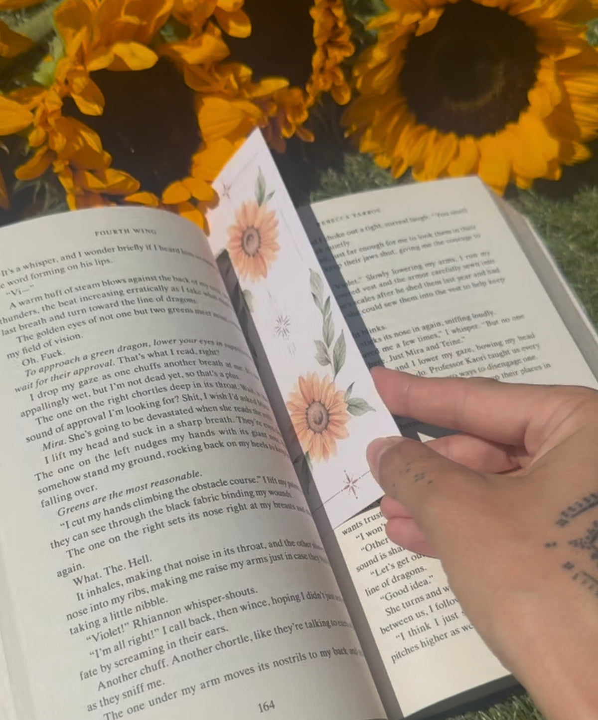 Sunflower Bookmark