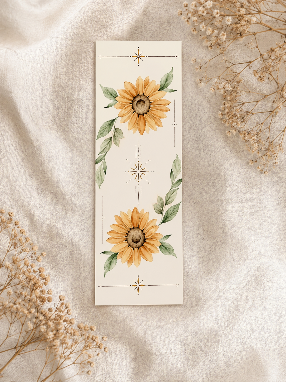 Sunflower Bookmark
