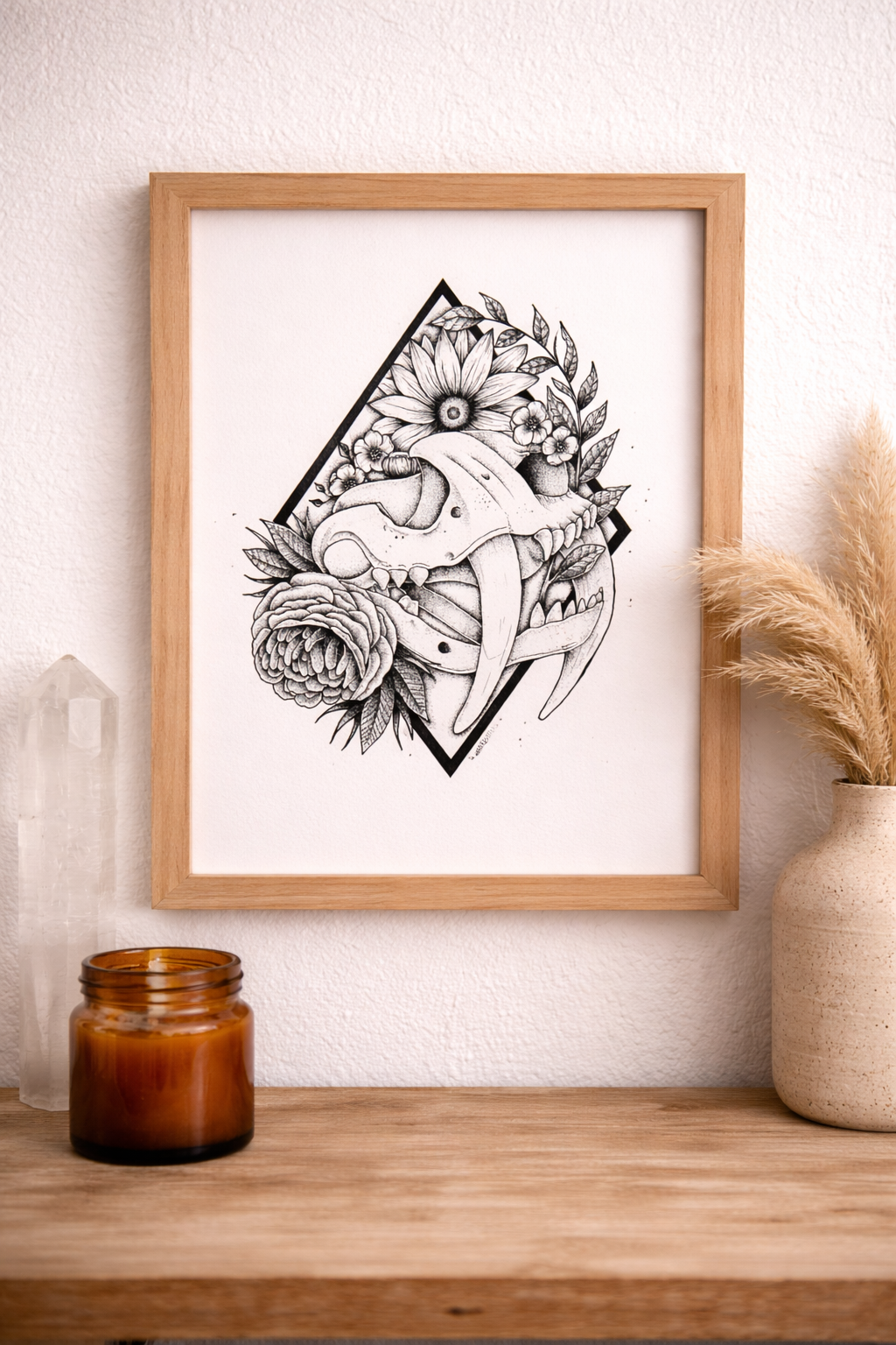 Sabertooth Limited Art Print